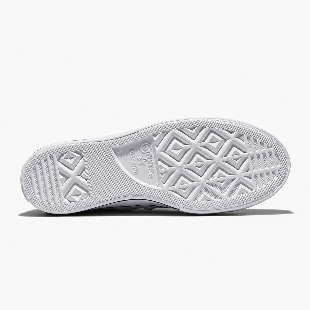 Tenis Converse de Plataforma Lift Blancos en Choclo de Piel para Mujer