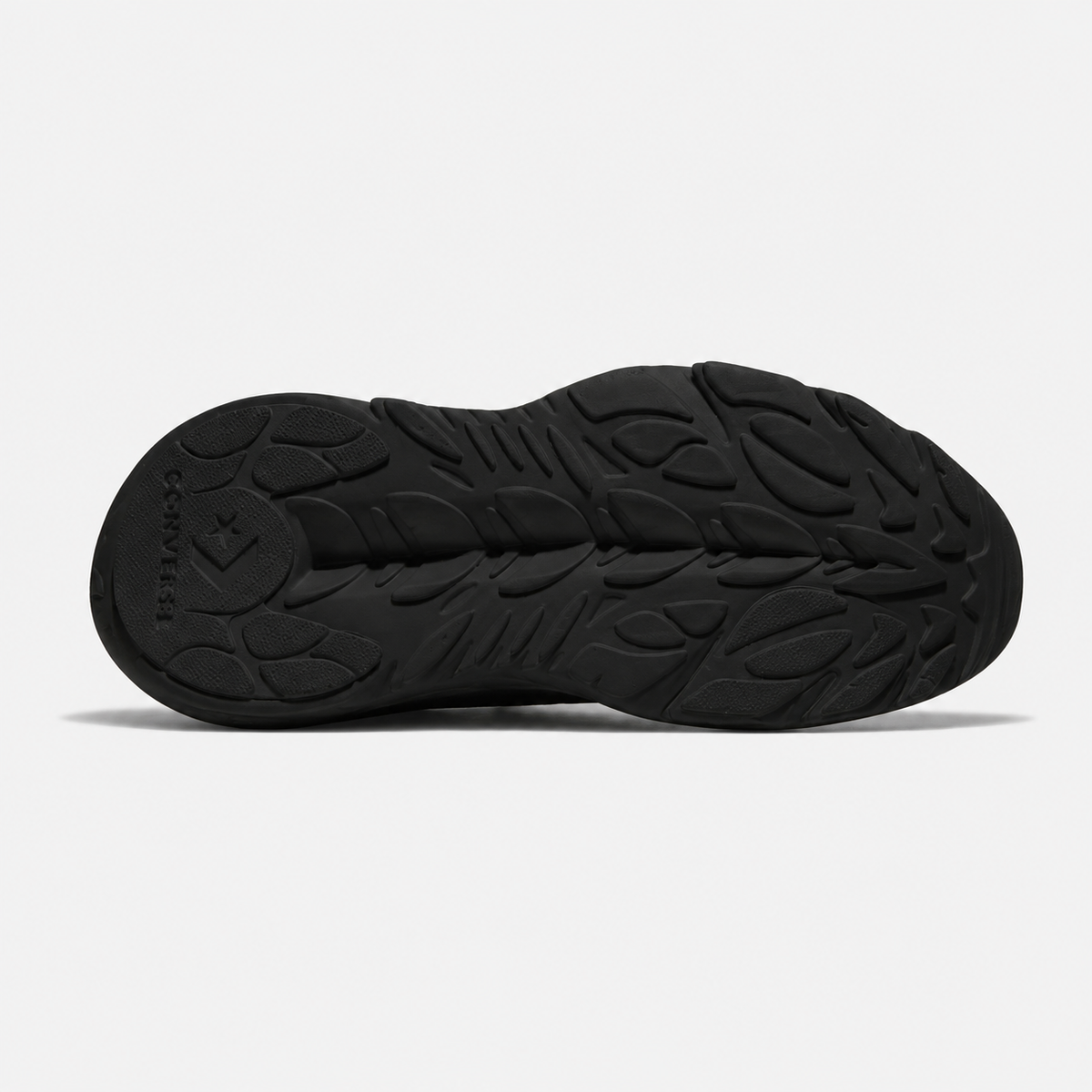 Tenis Choclo Monocromáticos Negros Day One Runner Unisex De Poliéster