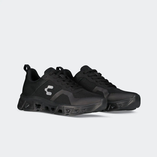 Tenis Charly Eiko Relax Walking Light Sport color Negro para Mujer