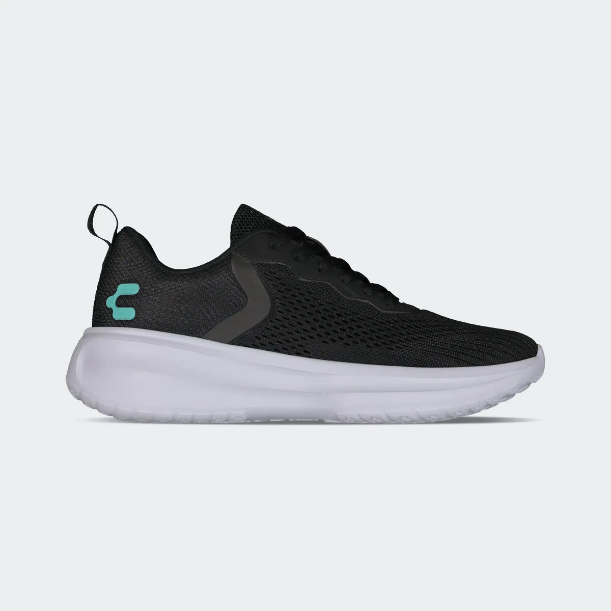 Tenis Charly Aero 2.0 Sport Running Road Casual color Negro Aqua para Mujer