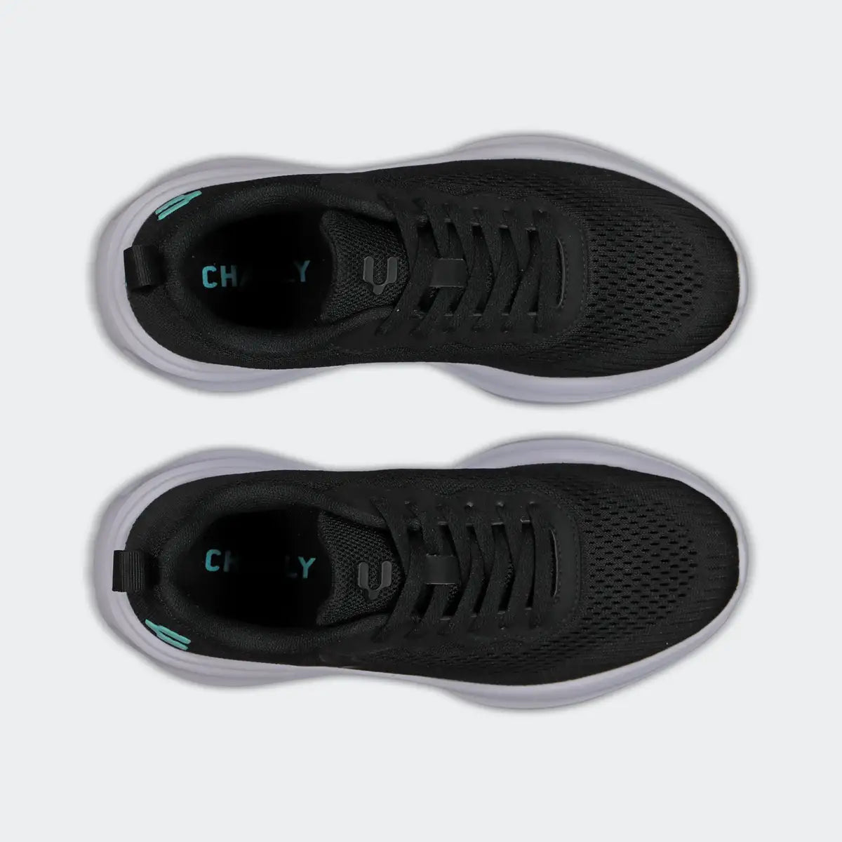Tenis Charly Aero 2.0 Sport Running Road Casual color Negro Aqua para Mujer