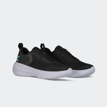 Tenis Charly Aero 2.0 Sport Running Road Casual color Negro Aqua para Mujer