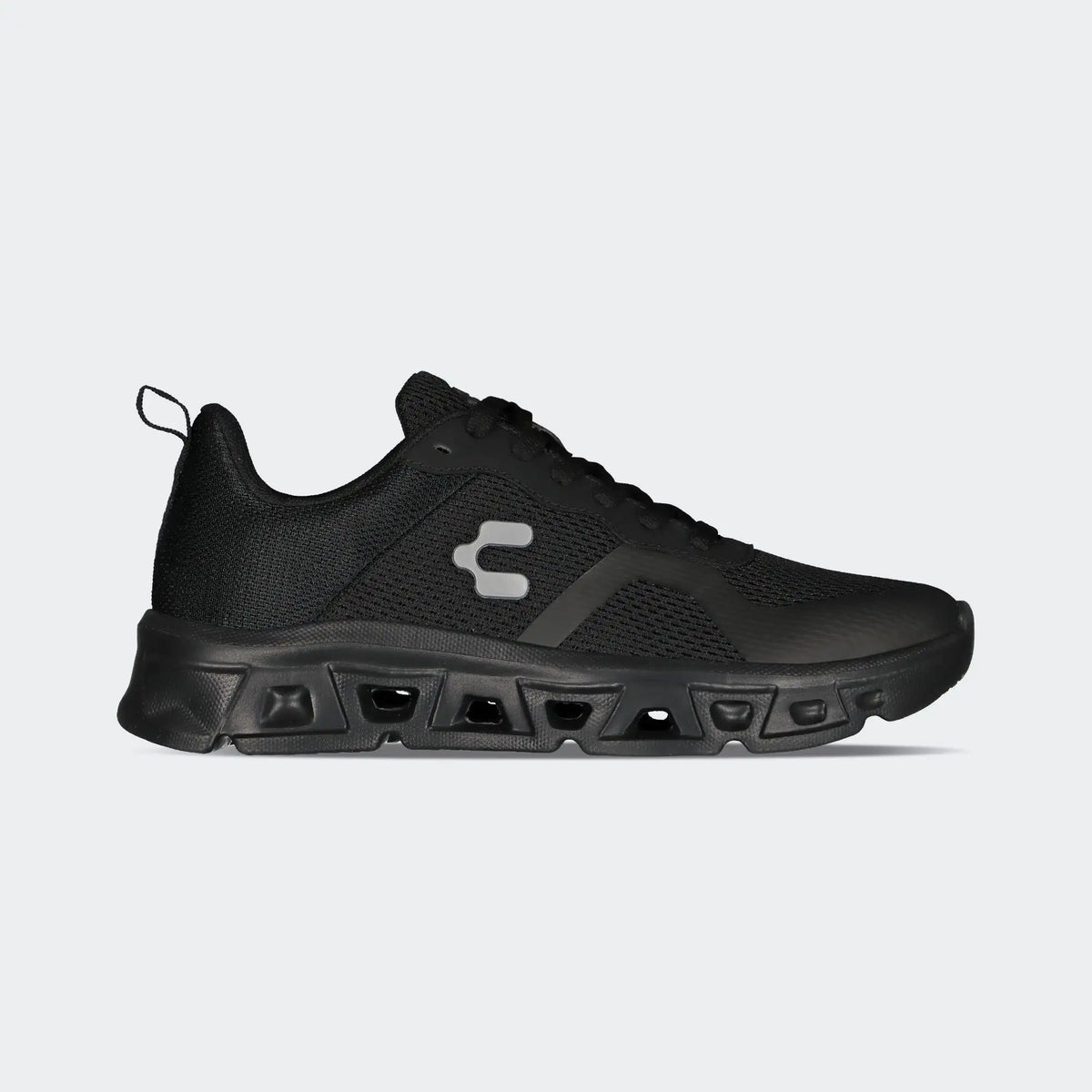 Tenis Charly Eiko Relax Walking Light Sport color Negro para Mujer