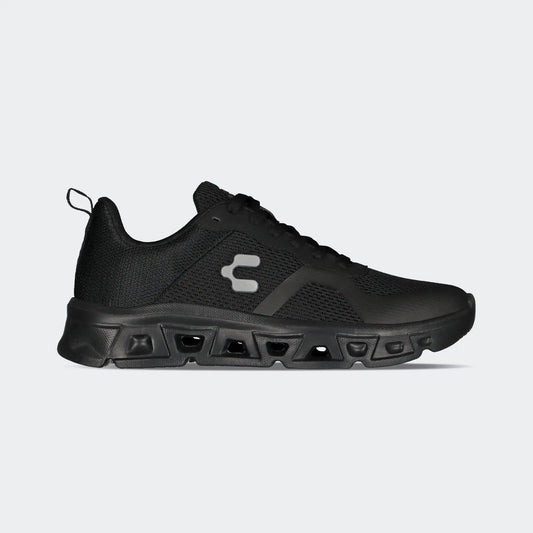 Tenis Charly Eiko Relax Walking Light Sport color Negro para Mujer