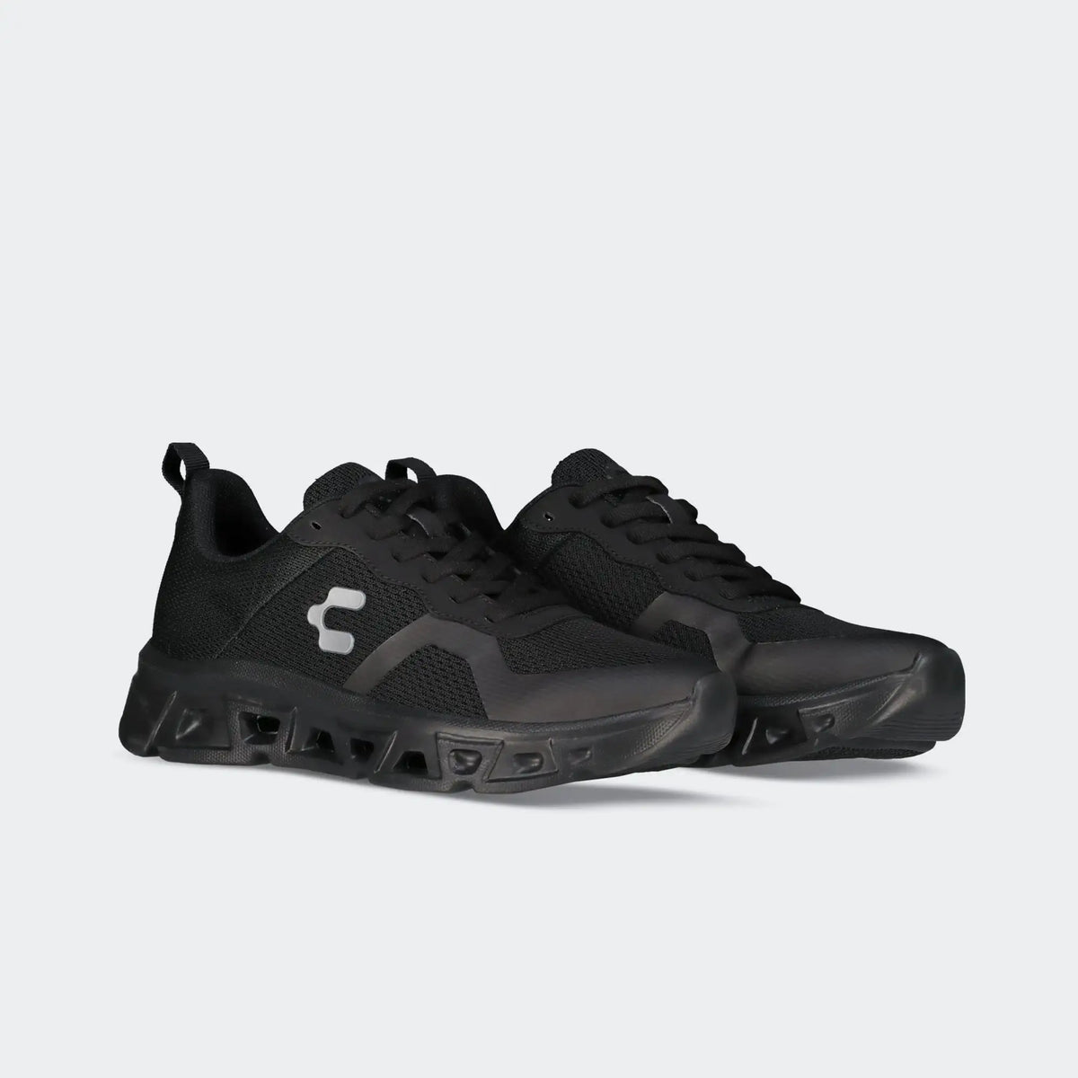 Tenis Charly Eiko Relax Walking Light Sport color Negro para Mujer