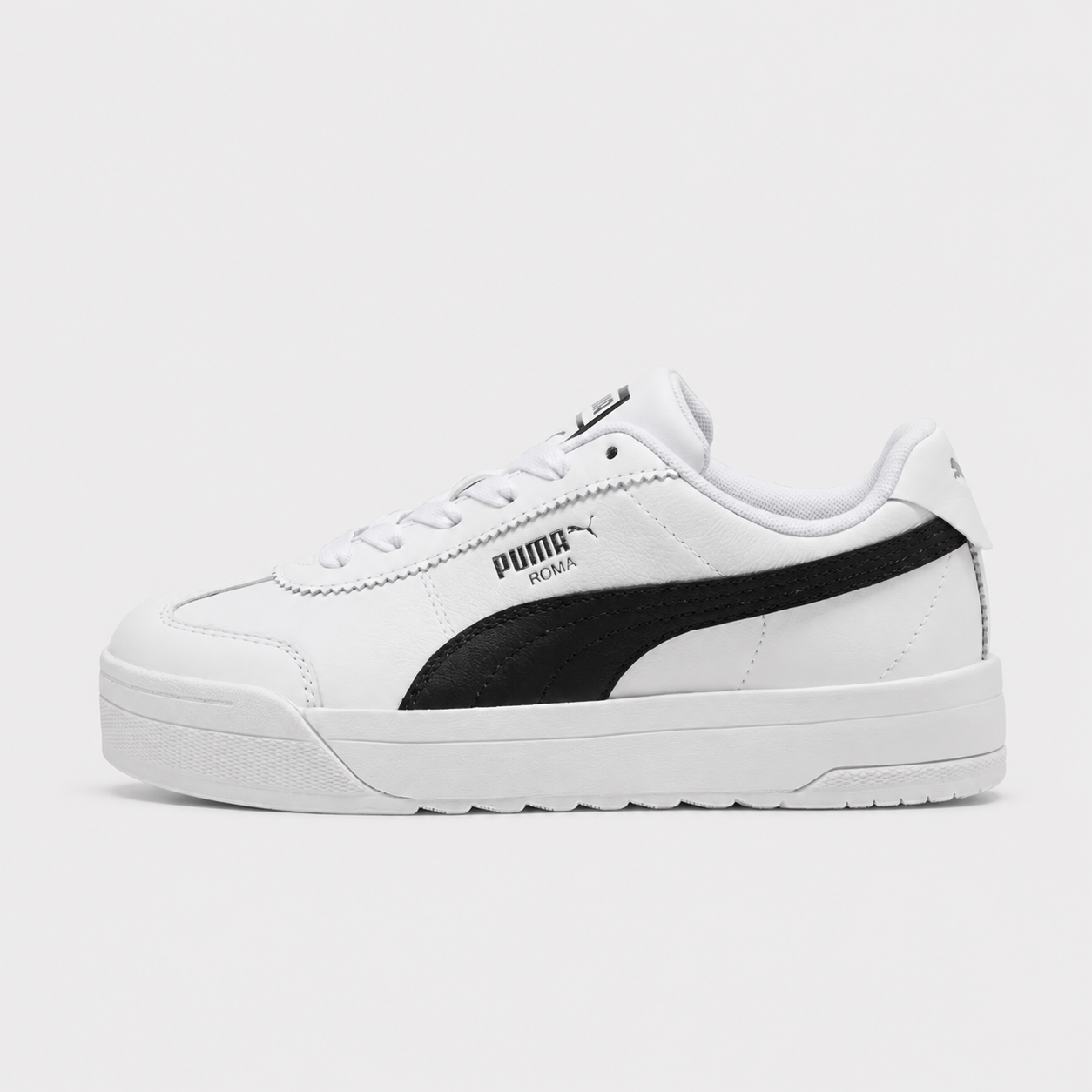 Tenis Puma Roma Feminine Para Dama Blanco Negro