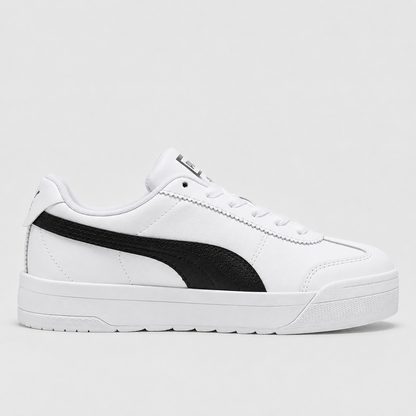 Tenis Puma Roma Feminine Para Dama Blanco Negro