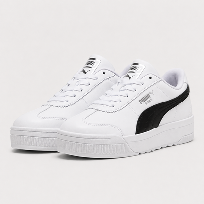 Tenis Puma Roma Feminine Para Dama Blanco Negro