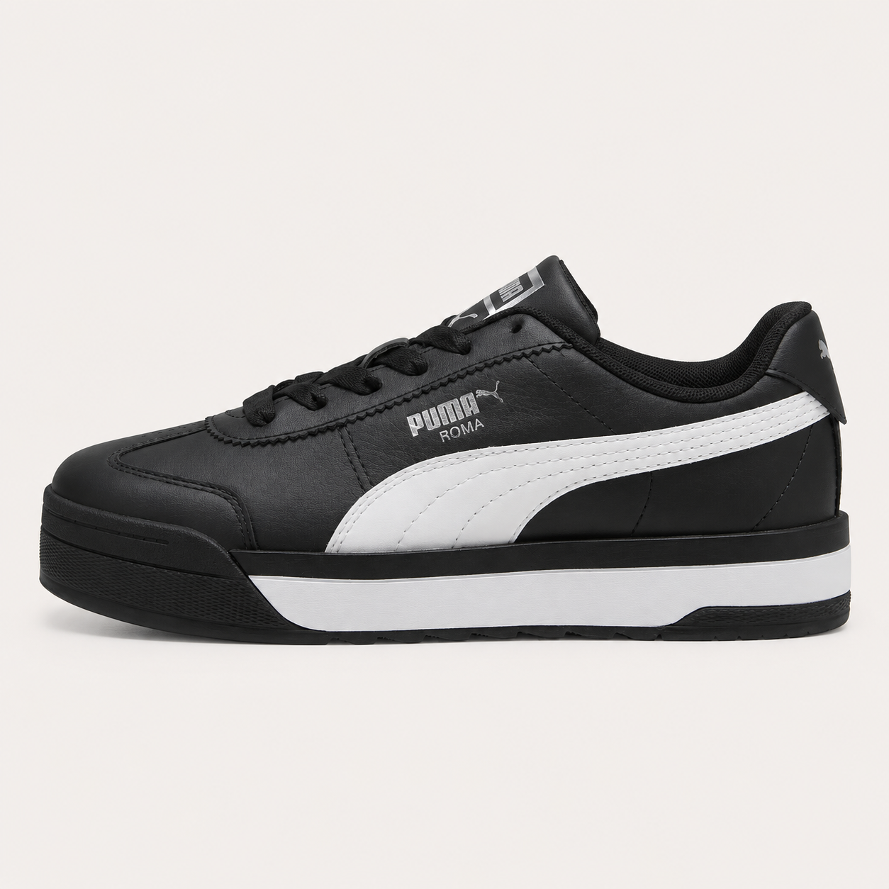 Tenis Puma Roma Feminine Para Mujer Negro