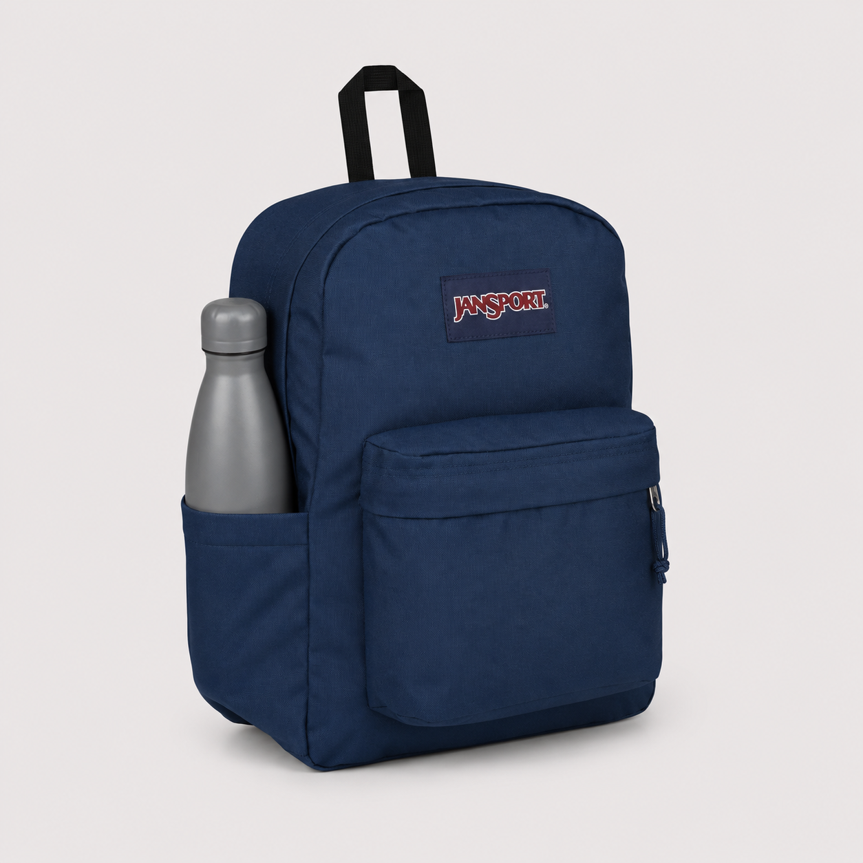 Mochila urbana JanSport Superbreak navy diseño liso 26L