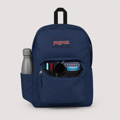 Mochila urbana JanSport Superbreak navy diseño liso 26L