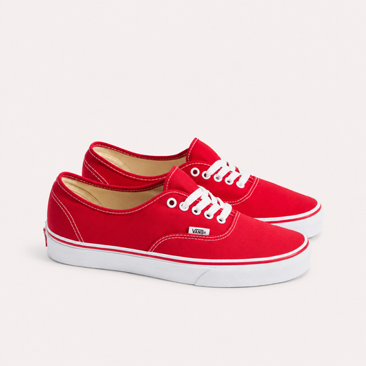 Vans Authentic Unisex Rojo